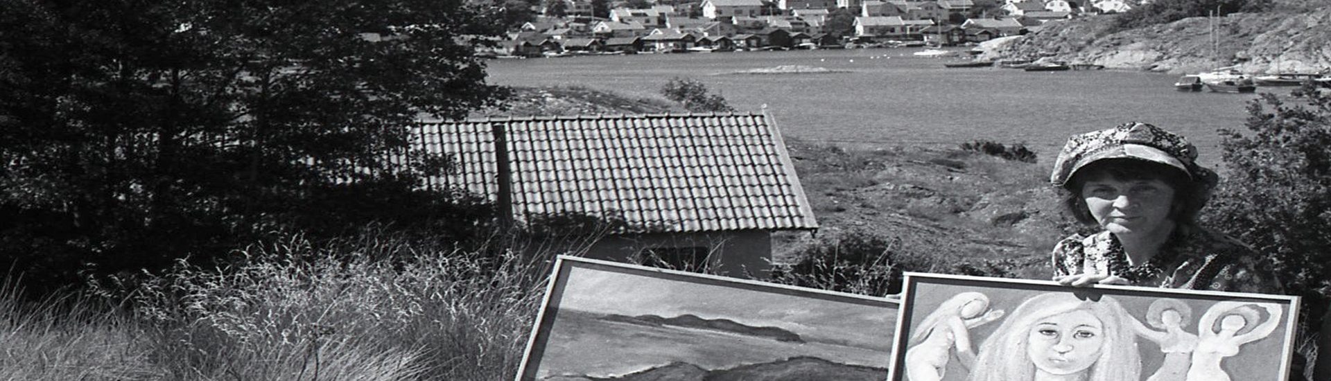 Ingrid, Fiskebäckskil i den Bohuslänska skärgården på den svenska västkusten, 1970.