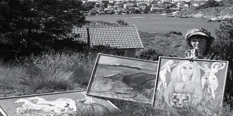 Ingrid, Fiskebäckskil i den Bohuslänska
skärgården på den svenska västkusten, 1970.